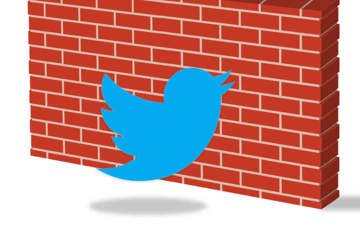 twitter blocked political