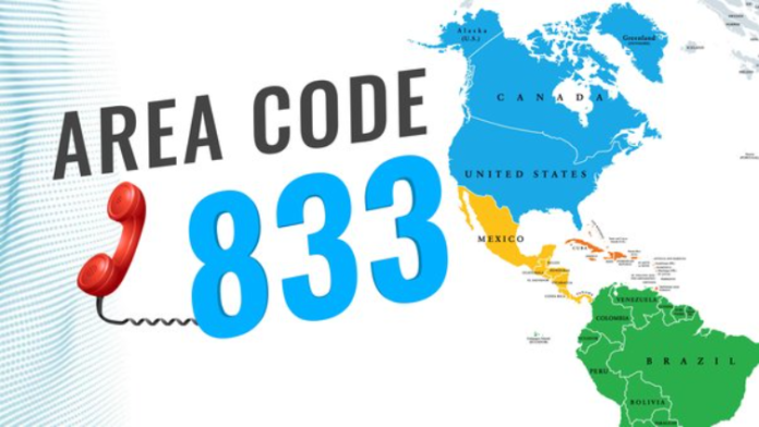 833 Area Code Phone Number